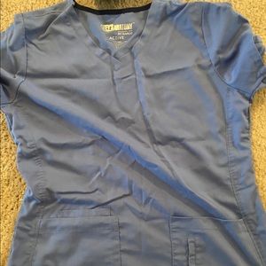 Greys anatomy active scrub top medium